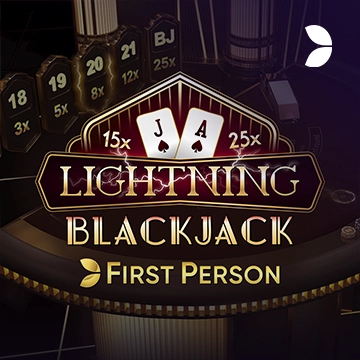First Person Lightning Blackjack - RIVAL168
